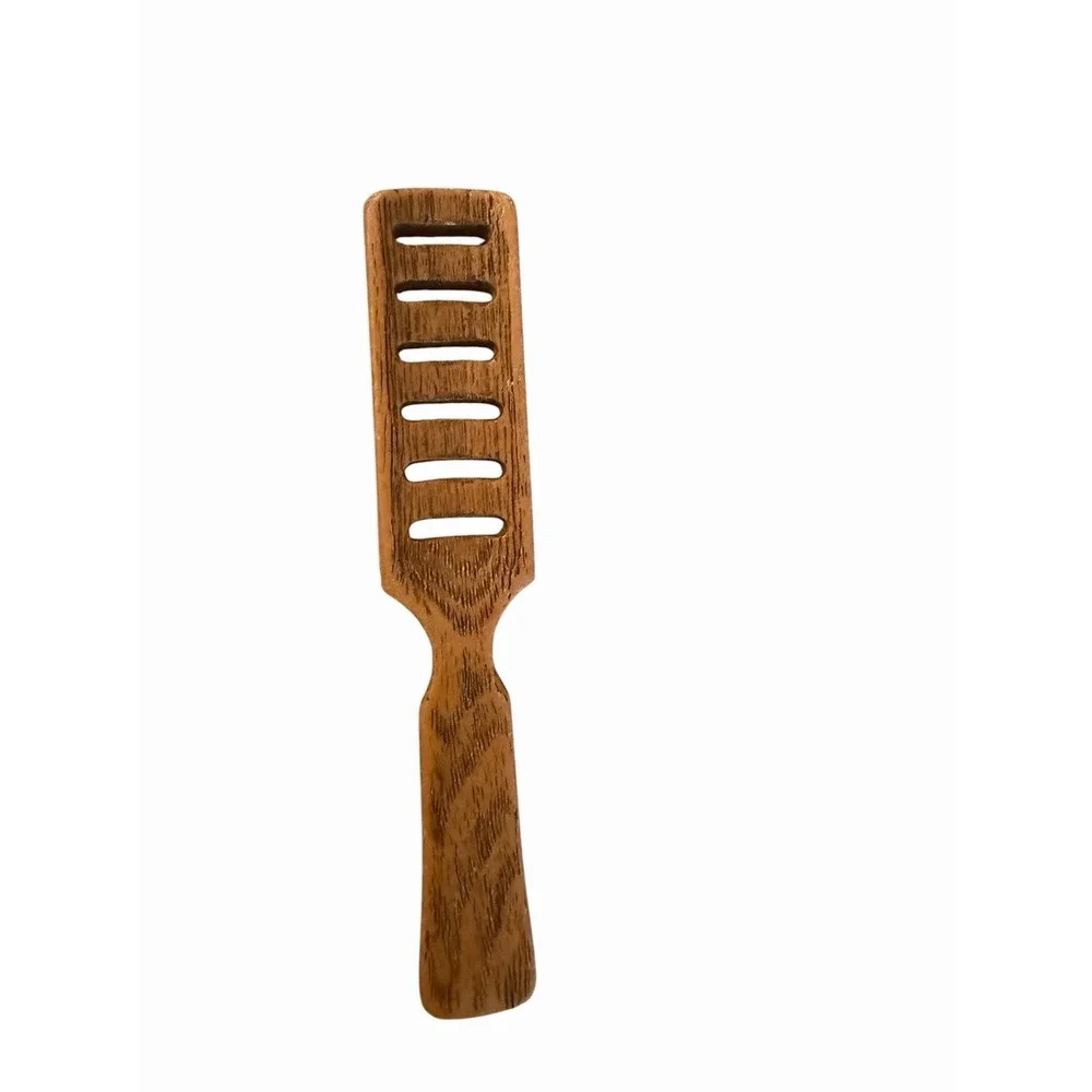Vintage Goody Vented Detangling Hair Brush Faux Wood Brown 6